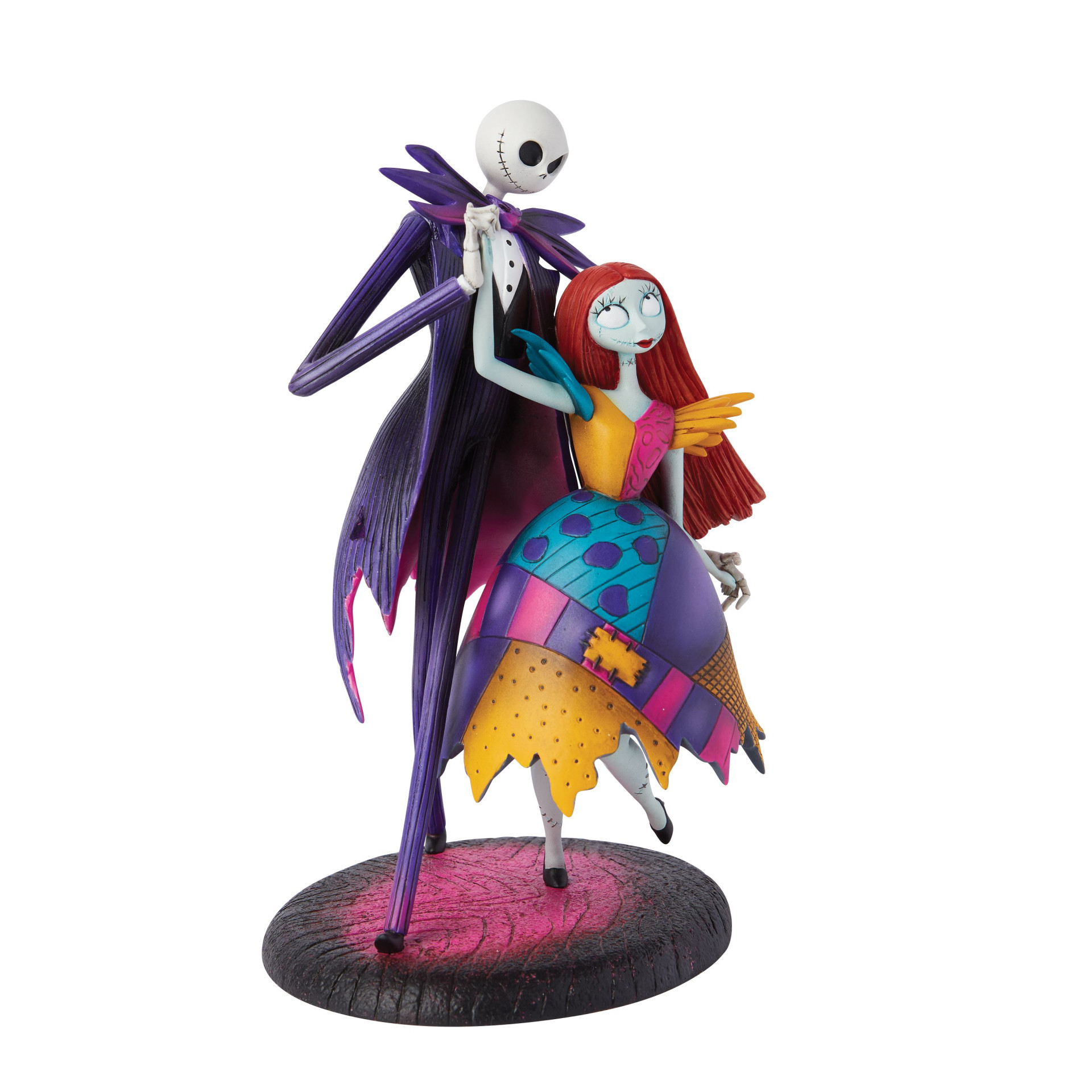 HASBRO ベンダブルフィギュア Jack Skellington サリー Jack Und Sally Tanzen (Botanische Version) - Disney Showcase