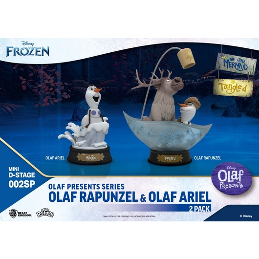 Olaf Rapunzel und Olaf Ariel – DISNEY MINI D-STAGE