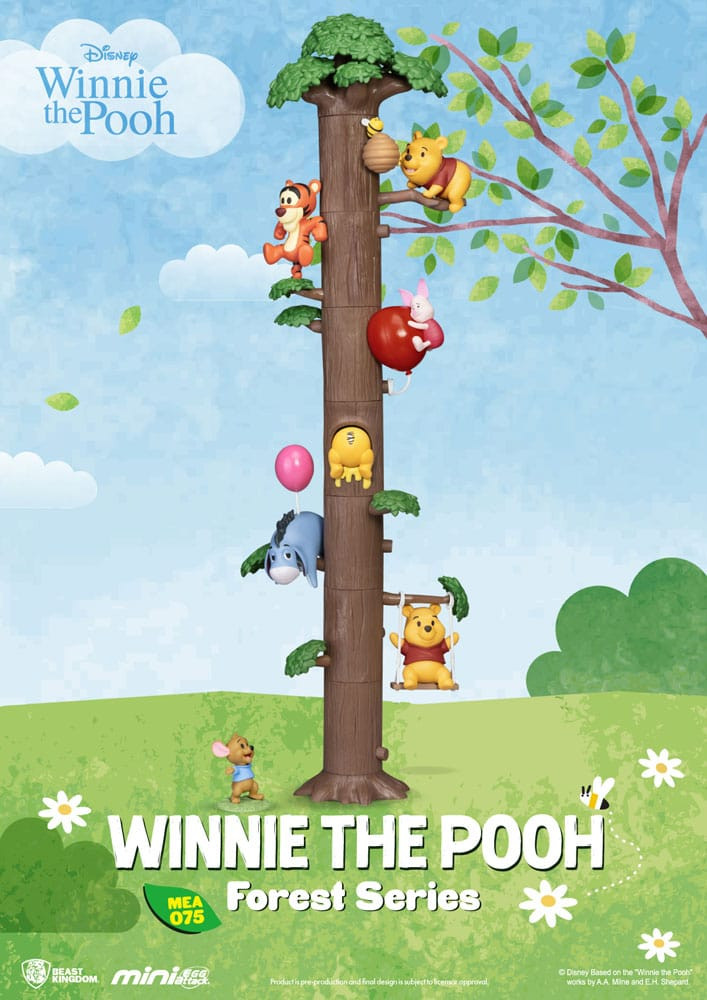 Set mit 6 Minifiguren Winnie the Pooh Forest-Serie – Disney Mini Egg Attack