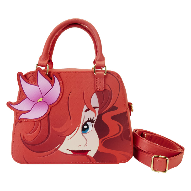 SCHULTERTASCHE Die Kleine Meerjungfrau 35. Jahrestag Ariel Cosplay – DISNEY LOUNGEFLY