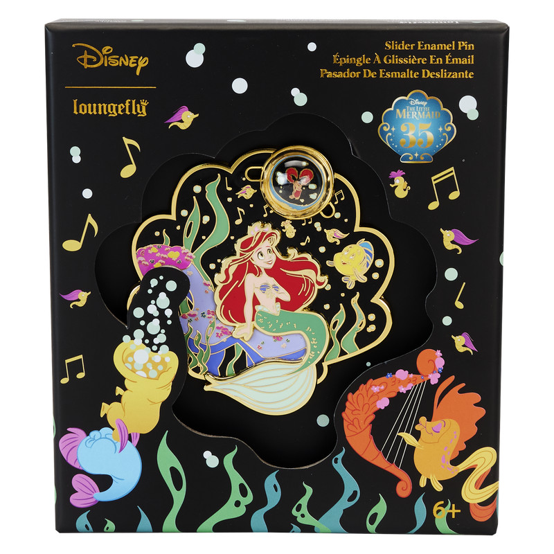 Sammler-PIN Die Kleine Meerjungfrau zum 35. Jubiläum Life is the Bubbles Limited Edition – Disney