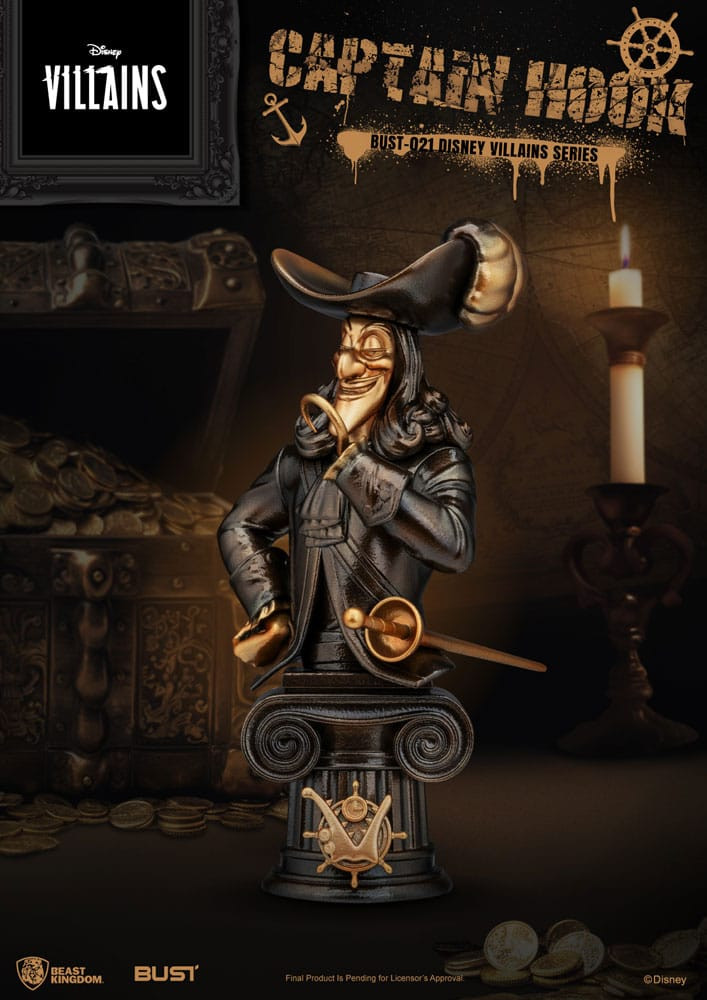 Büste Captain Hook – Disney Villains Series