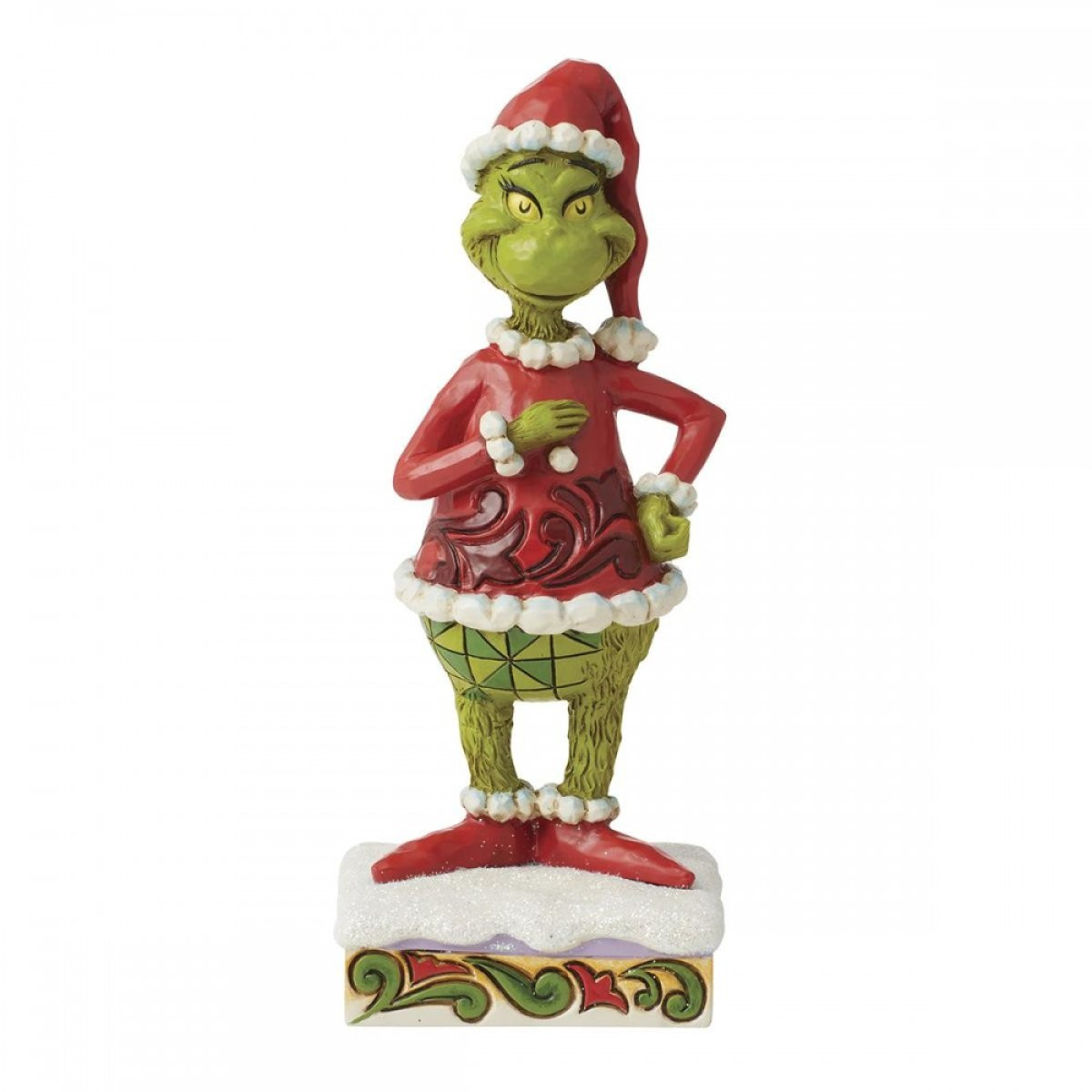 FROH GRINCH- PERSONALITY POSE - JIM SHORE GRINCH