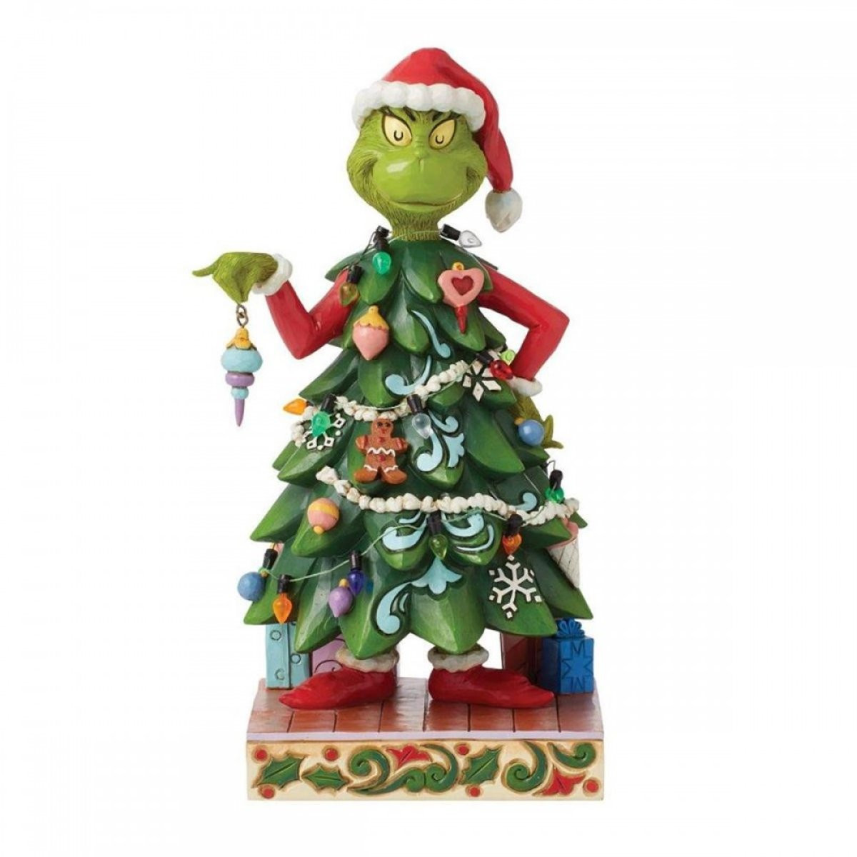 GRINCH ALS SANTA – JIM SHORE GRINCH