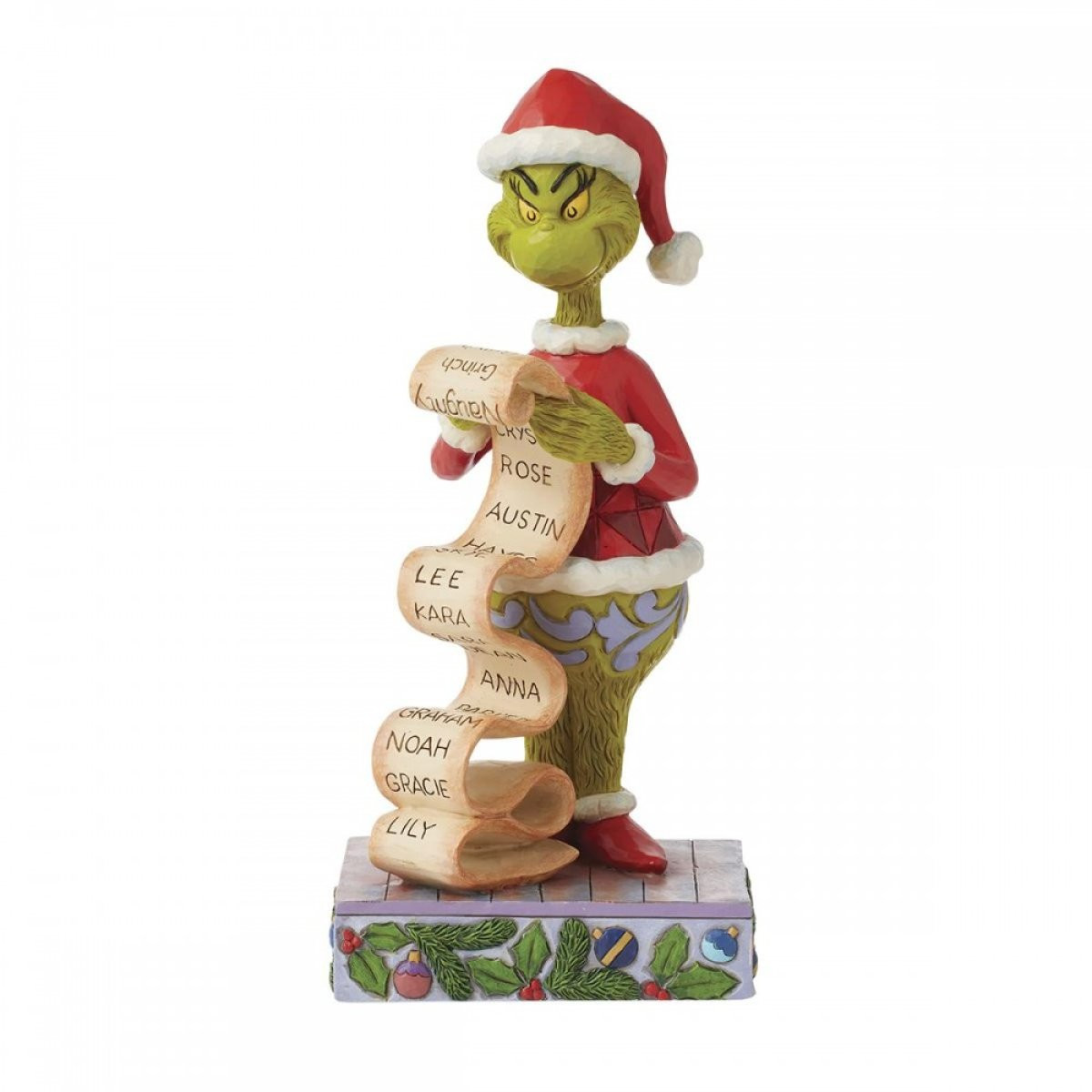 GRINCH FRECH / HÜBSCH LISTE – JIM SHORE GRINCH