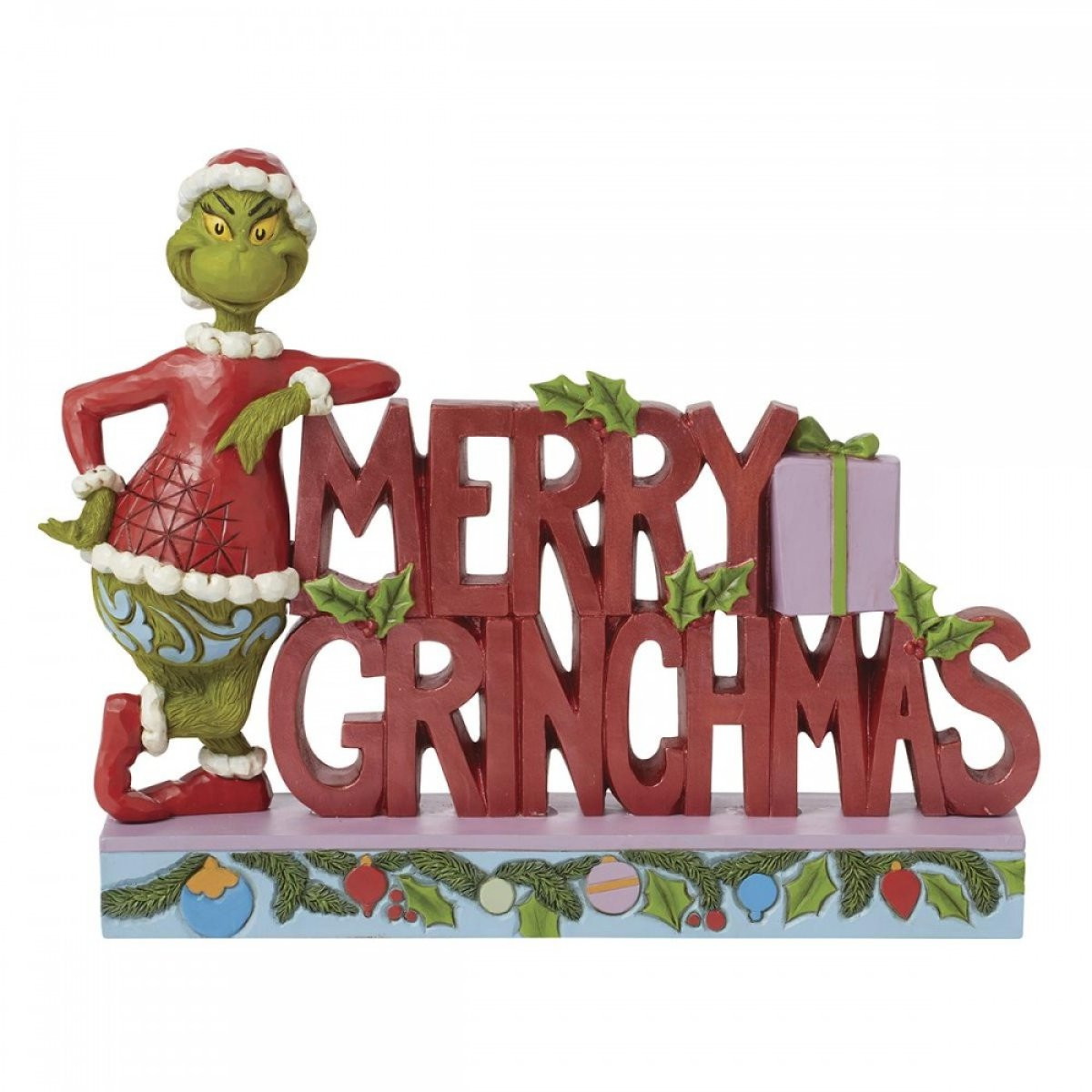 GRINCH / MERRY GRINCHMAS - JIM SHORE GRINCH