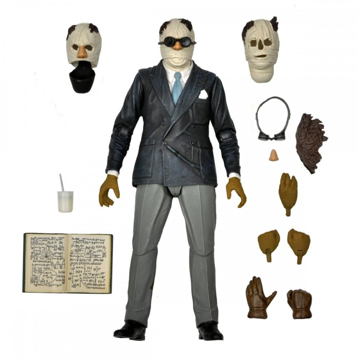 UNIVERSAL MONSTERS – MAßSTABIGE ACTION-FIGUR – ULTIMATIVER UNSICHTBARER MANN