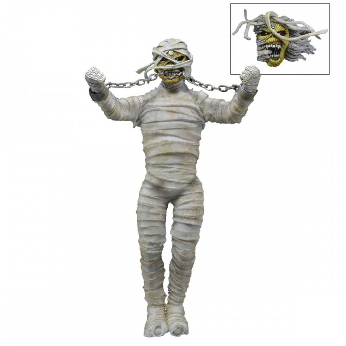 IRON MAIDEN – BEKLEIDTE FIGUR – IRON MAIDEN „MUMMY“ EDDIE