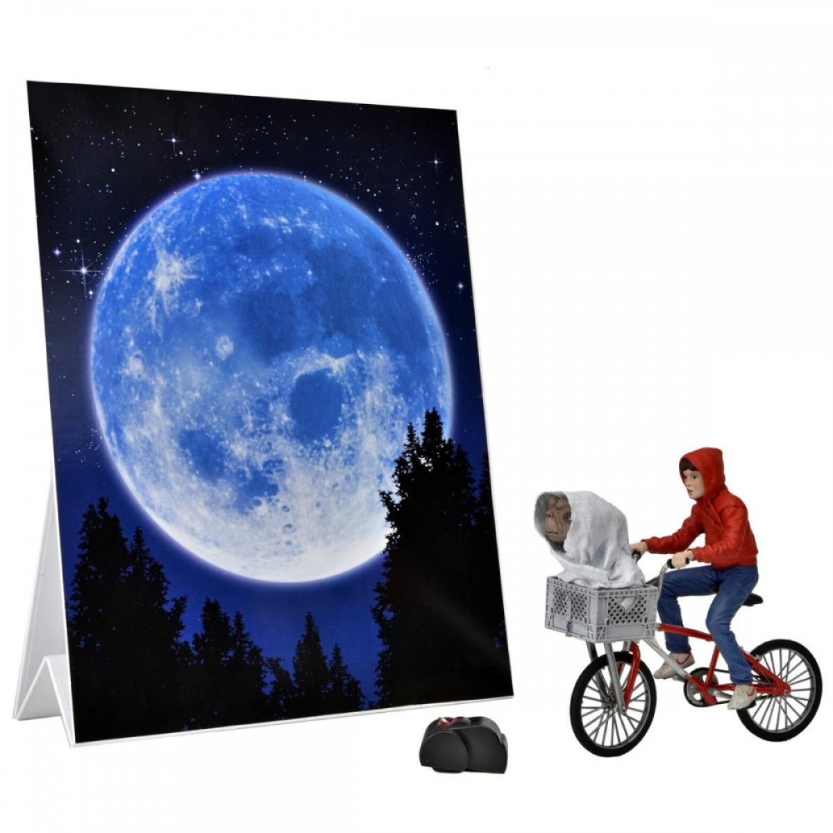 E.T. 40. JAHRESTAG – ACTION FIGUR – ELLIOTT & E.T. MIT DEM FAHRRAD