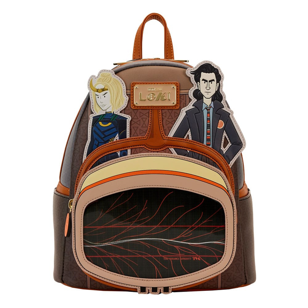 Mini-Rucksack Loki TVA Lentikulär Multiverse - Marvel Loungefly