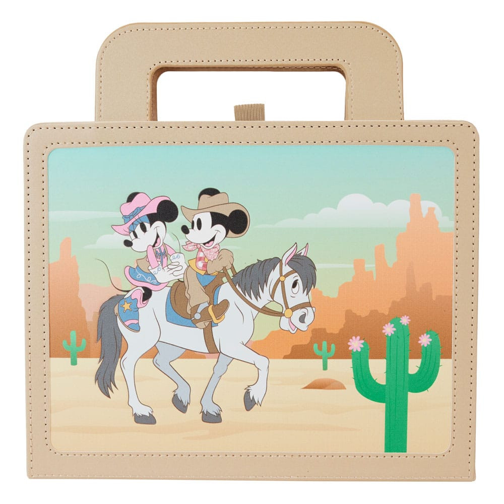 Notizbuch Western Mickey und Minnie Lunchbox - Disney Loungefly