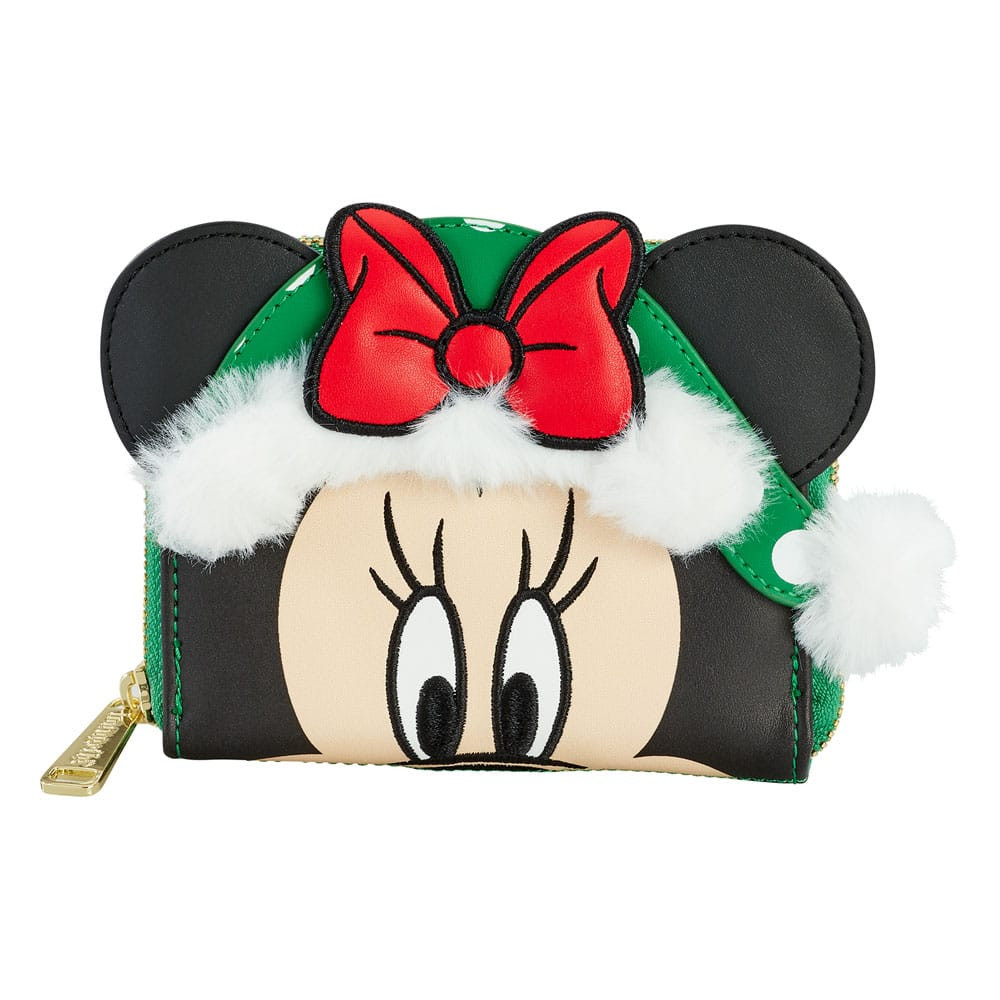 Geldbörse Minnie Maus Polka Dot Weihnachten - Disney Loungefly