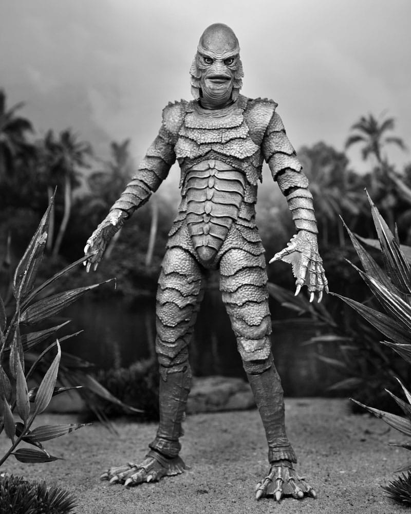 Universal Monsters Figur Ultimativer Schrecken vom Amazonas (B&W) 18 cm