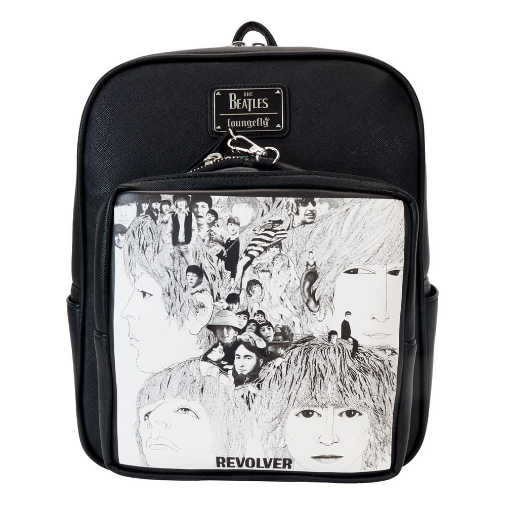 Mini-Rucksack The Beatles Revolver Album mit Schallplattentasche - Loungefly