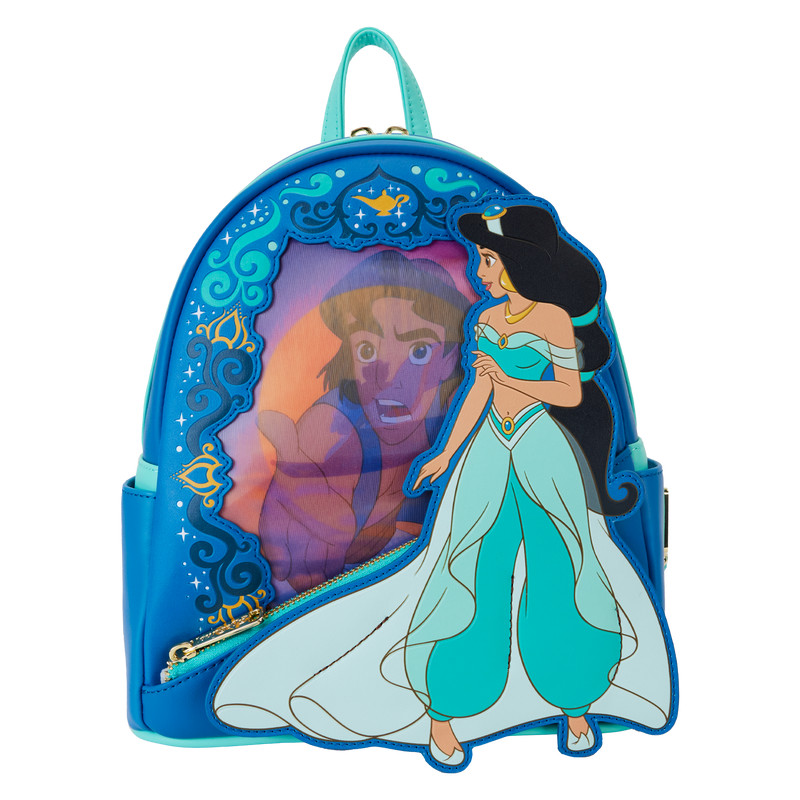 MINI-RUCKSACK Prinzessinnen-Serie Aladdin Lentikulär - DISNEY LOUNGEFLY