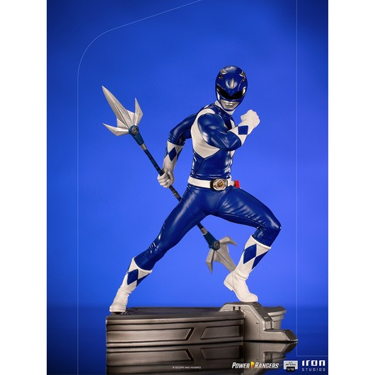 POWER RANGERS: MIGHTY MORPHIN BLAU RANGER ART SCALE - POWER RANGERS