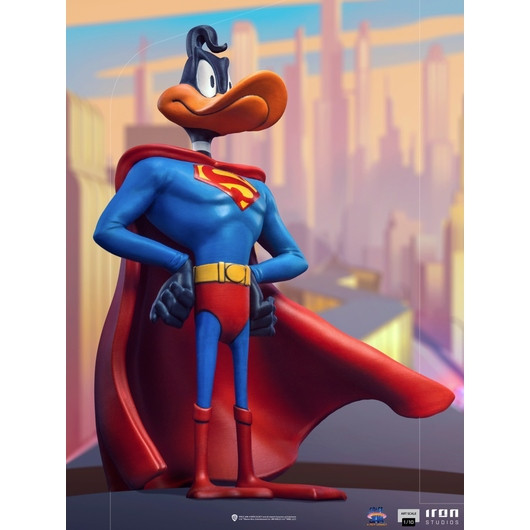 DAFFY DUCK SUPERMAN ART SCALE - SPACE JAM 2