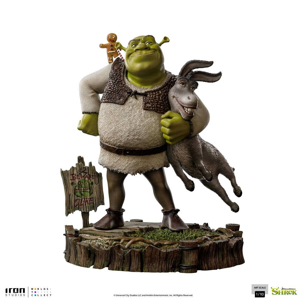 Shrek, Esel und der Lebkuchenmann Art Scale Deluxe - Dreamworks