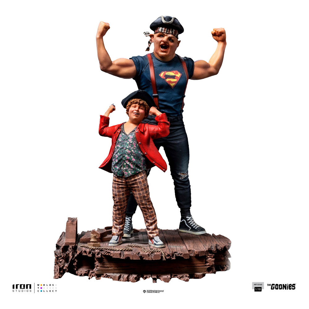 Faultier und Chunk Art Scale - Die Goonies