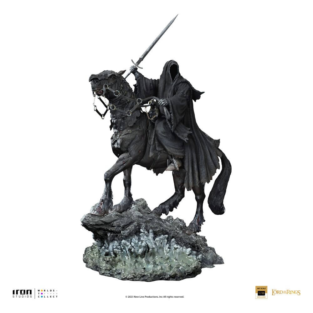 Nazgul auf Pferd Art Scale Deluxe - Der Herr der Ringe