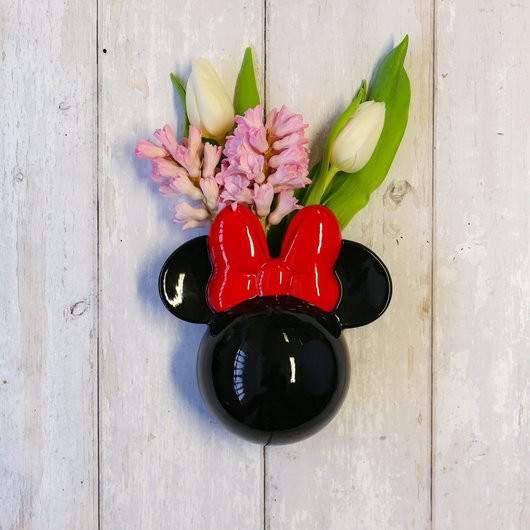 DISNEY MINNIE MAUS WAND-BLUMENTOPF