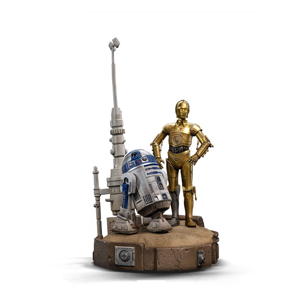 C-3PO & R2D2 ART SCALE DELUXE - STAR WARS