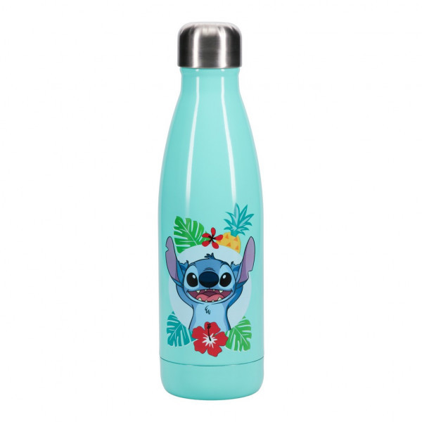 Stitch Wasserflasche aus Metall - Disney