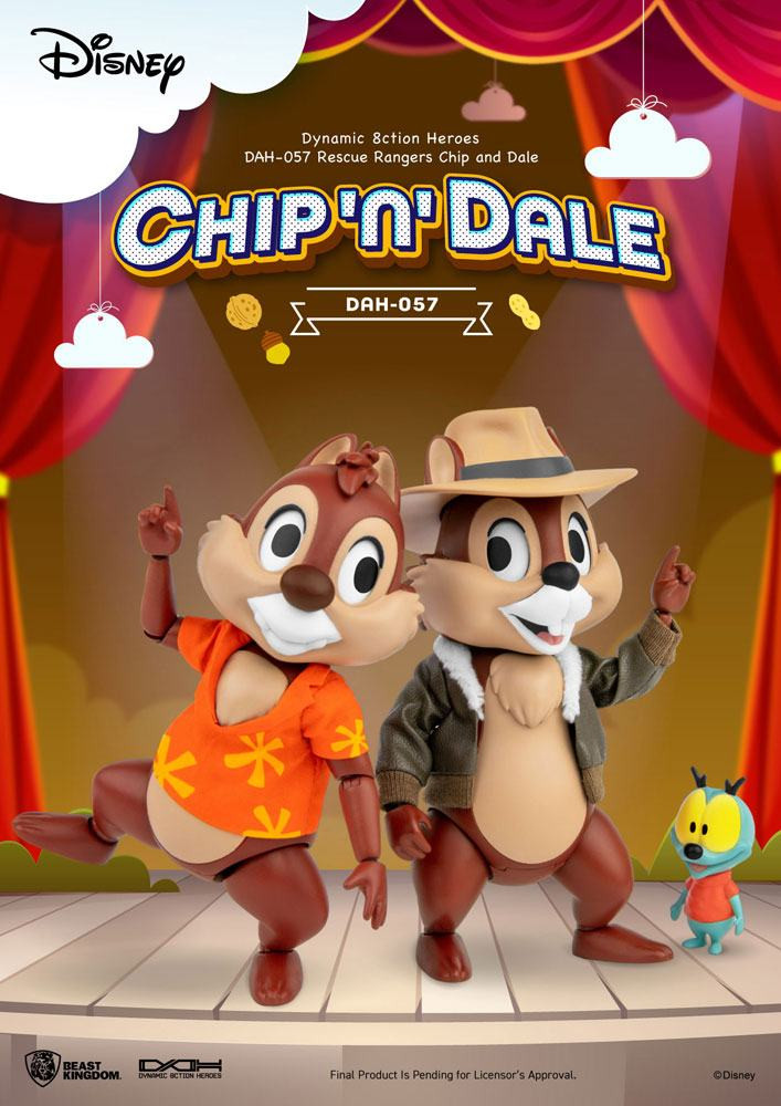 Chip Und Chap Risk Rangers Dynamische Actionhelden-Figuren