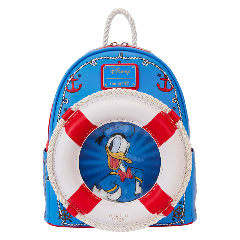 Lentikulär -Mini-Rucksack zum 90. Jubiläum von Donald Duck - DISNEY LOUNGEFLY