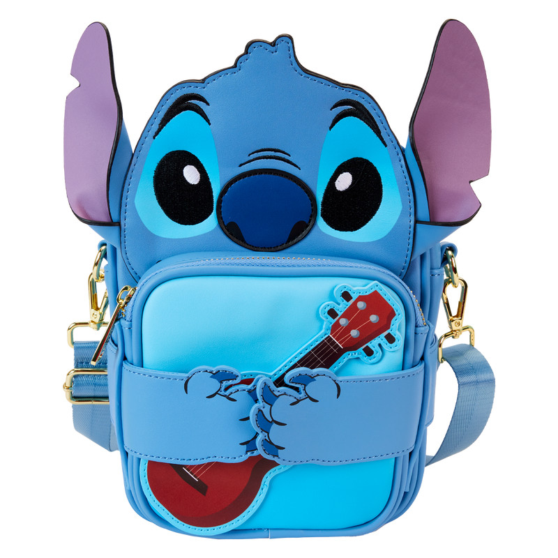 Stitch Camping Cuties Crossbuddies® Cosplay Umhängetasche mit Münzbeutel - DISNEY LOUNGEFLY