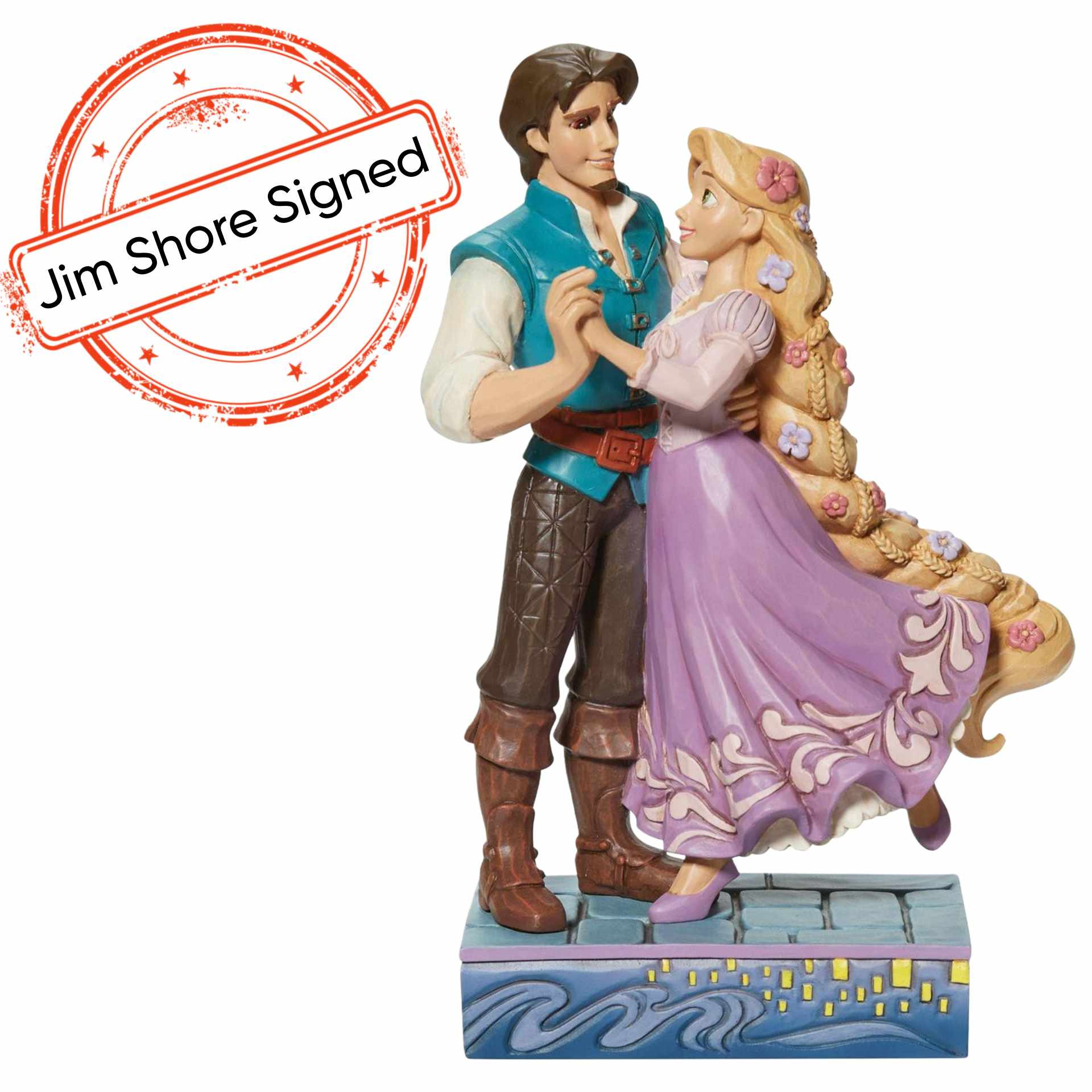 RAPUNZEL & FLYNN LOVE [SIGNIERT VON JIM SHORE] - DISNEY TRADITIONS