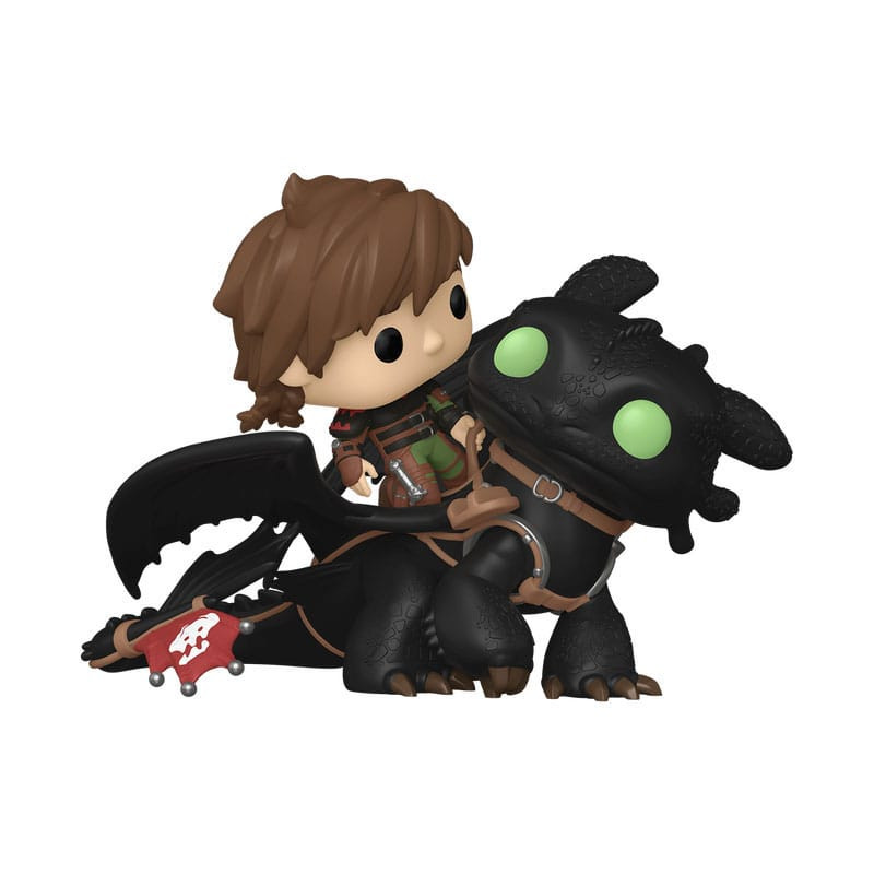 Dragons POP! 123 Rides Deluxe Vinyl Figur Hiccup mit Ohnezahn 9 cm