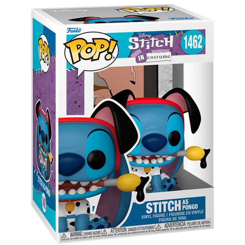 FUNKO POP! 1462 Stitch als Pongo – Disney Lilo und Stitch