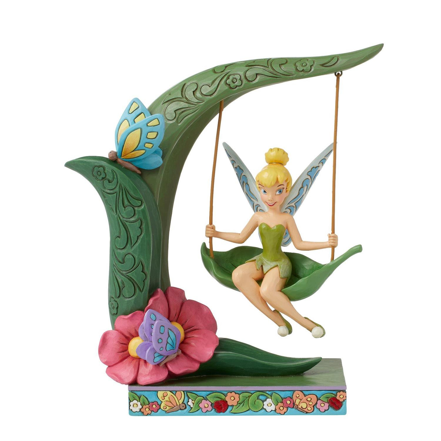 Tinkerbell auf einer Federschaukel - Disney Traditions Tinkerbell