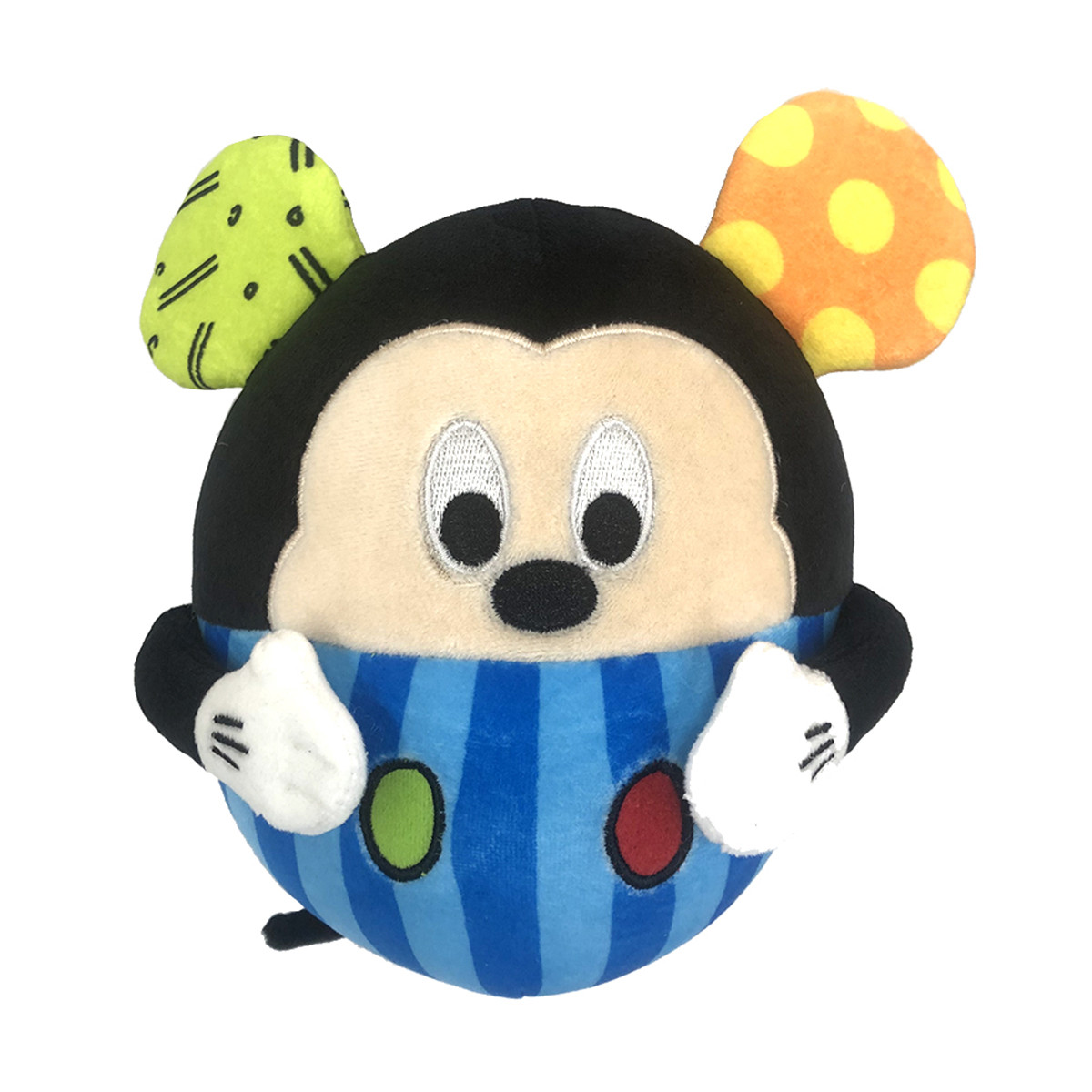 Mickey Maus Pop Plüsch blau gestreift - Disney Britto