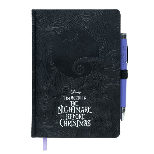 PREMIUM A5 NOTIZBUCH MIT PROJEKTOR-STIFT - DISNEY THE NIGHTMARE BEFORE CHRISTMAS