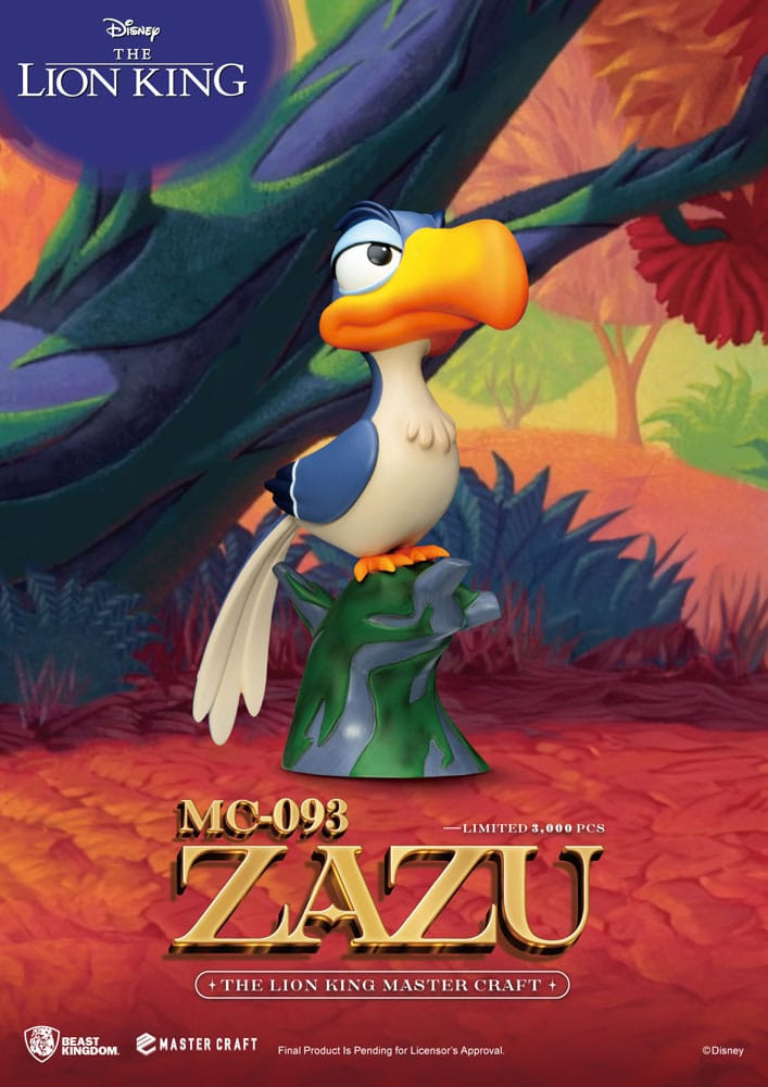 Der König Der Löwen Zazu 20 cm - Disney MasterCraft