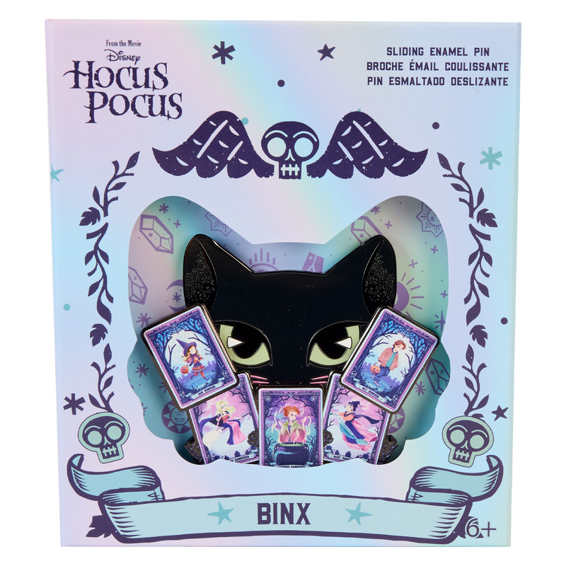 Pin’s Binx im Licht der Tarot-Karten Hocus Pocus Sammelbox - DISNEY LOUNGEFLY