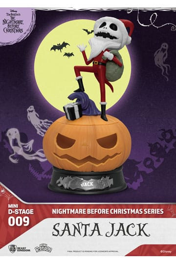 Santa Jack – Der Nightmare Before Christmas – Disney Mini D-Stage