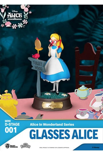 Brille Alice - Alice im Wunderland - Disney Mini D-Stage