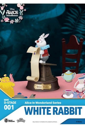 Weißes Kaninchen - Alice im Wunderland - Disney Mini D-Stage