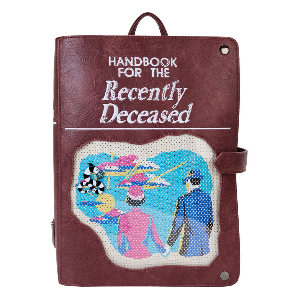 Mini-Rucksack "Handbook for the recently Deceased Pin Trader"– Beetlejuice Loungefly