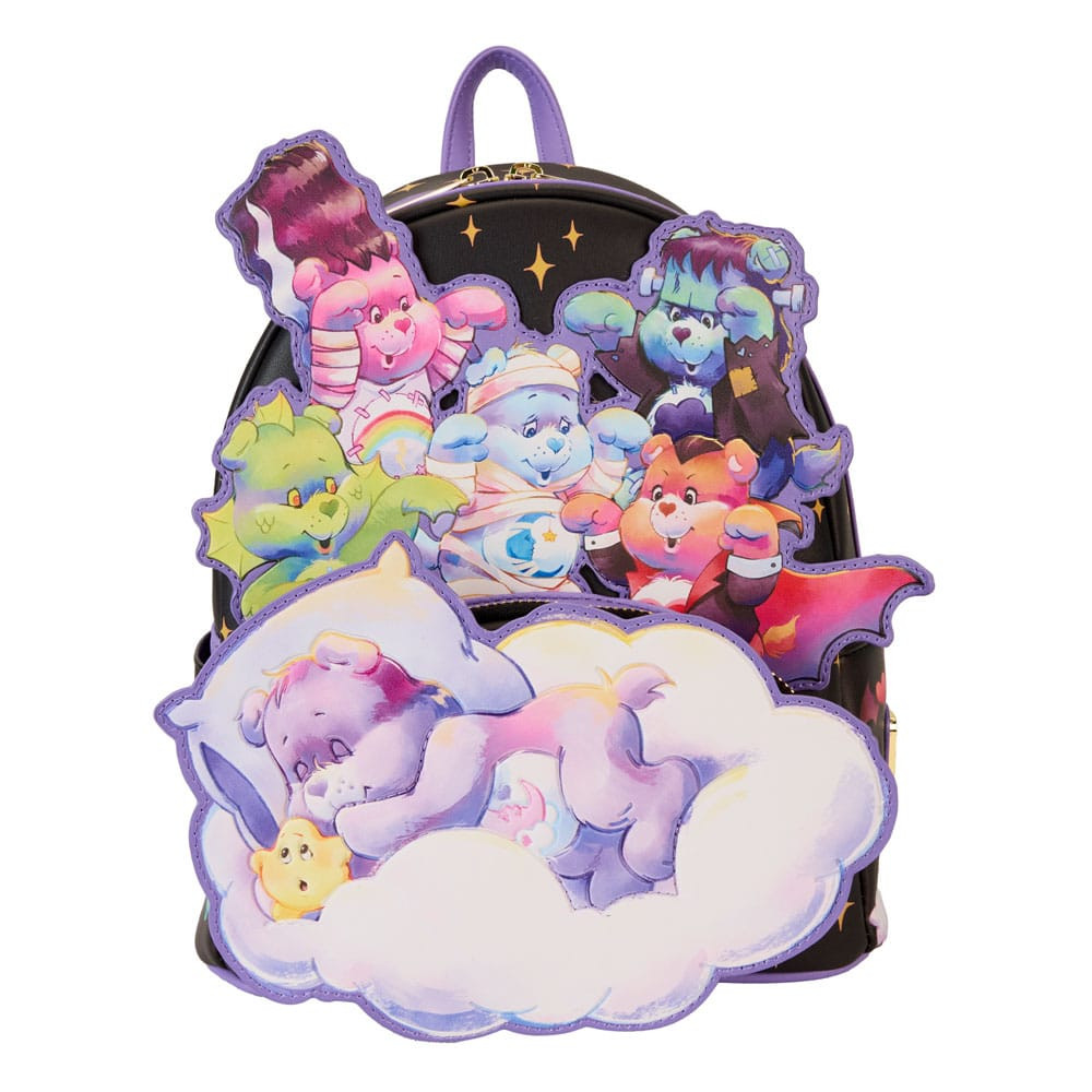 Mini-Rucksack Gruselträume - Loungefly Care Bears x Universal Monsters