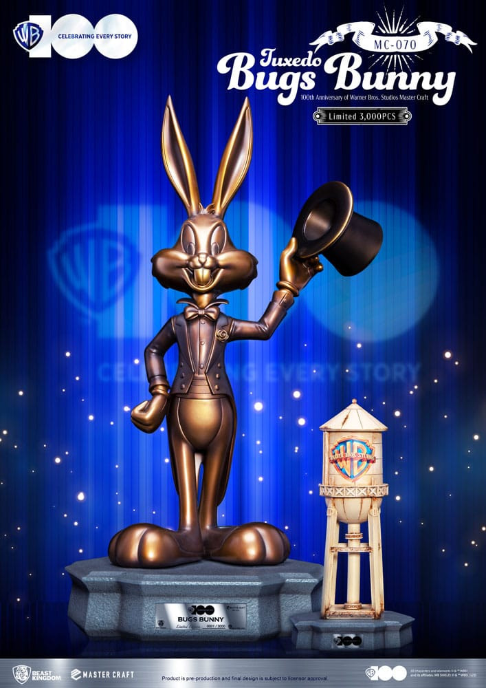 Bugs Bunny 100. Jahrestag der Warner Bros Studios – Looney Tunes Mastercraft