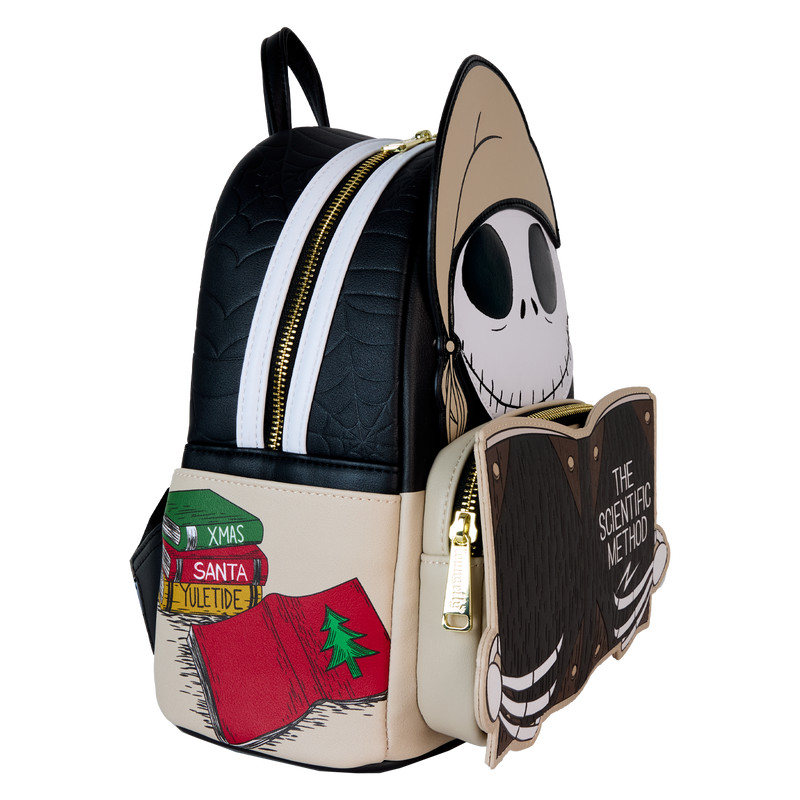 Jack Cosplay Wissenschaftliche Methode Schlafenszeit Mini rucksack Leuchtend Disney Loungefly The Nightmare Before Christmas