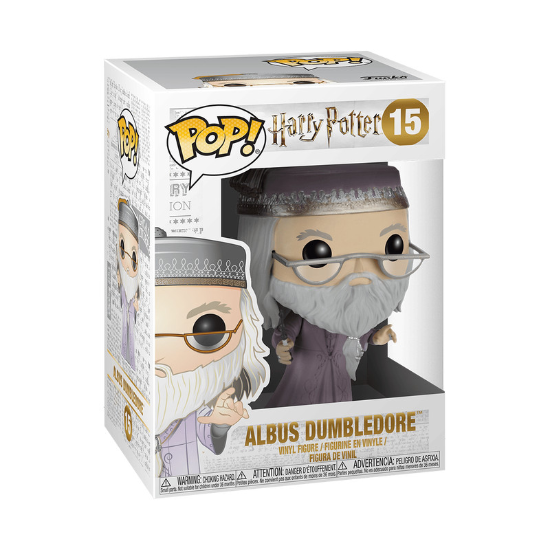 FUNKO POP! 15 Dumbledore mit seinem Zauberstab - Harry Potter