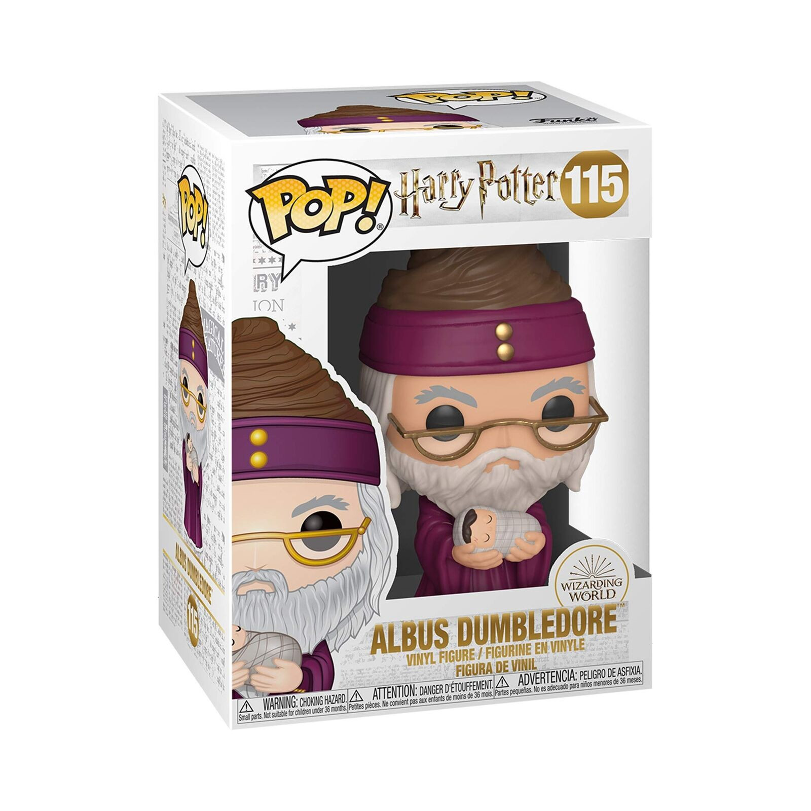 FUNKO POP! 115 Dumbledore mit Baby Harry - Harry Potter