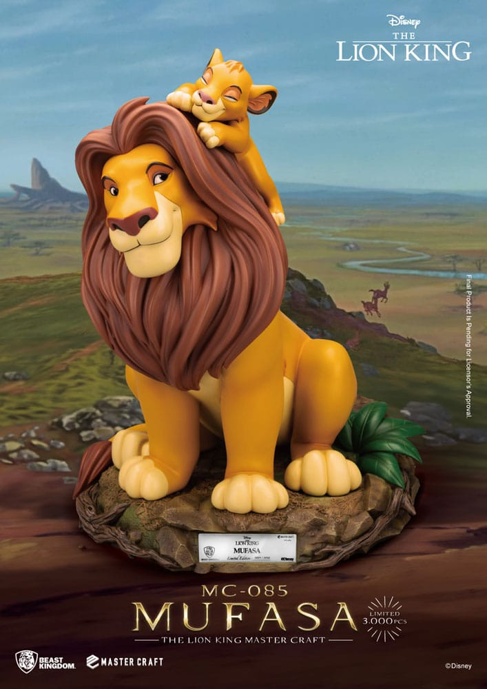 Mufasa, Der König Der Löwen – Disney Mastercraft