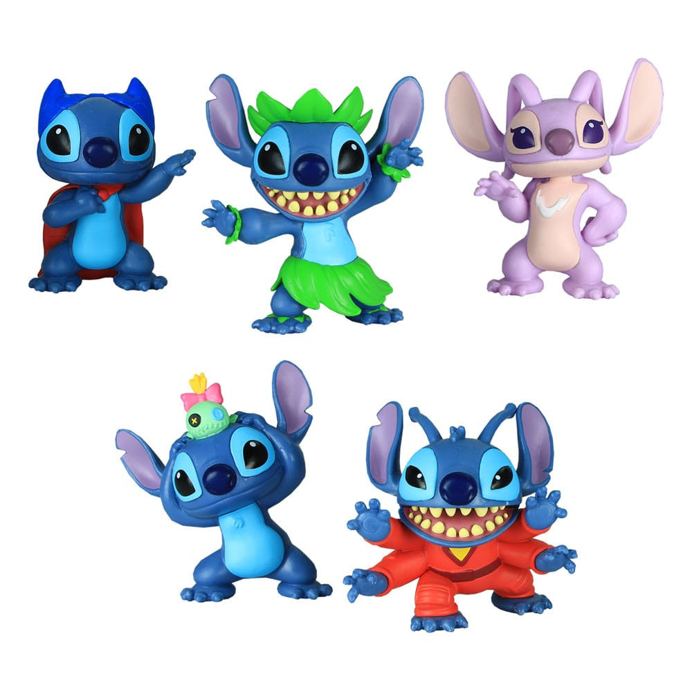 Pack mit 5 Stitch -Figuren - Disney Lilo & Stitch