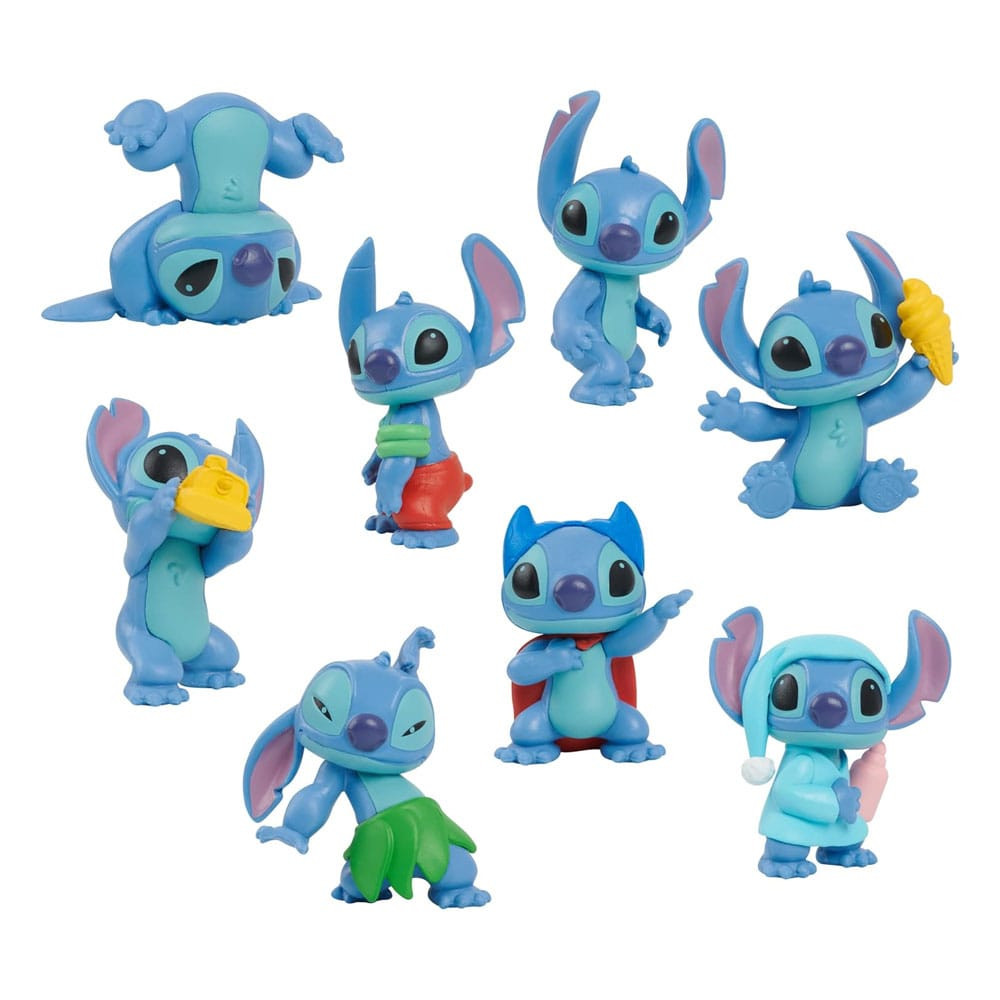 Pack mit 8 Stitch Figuren - Disney Lilo & Stitch